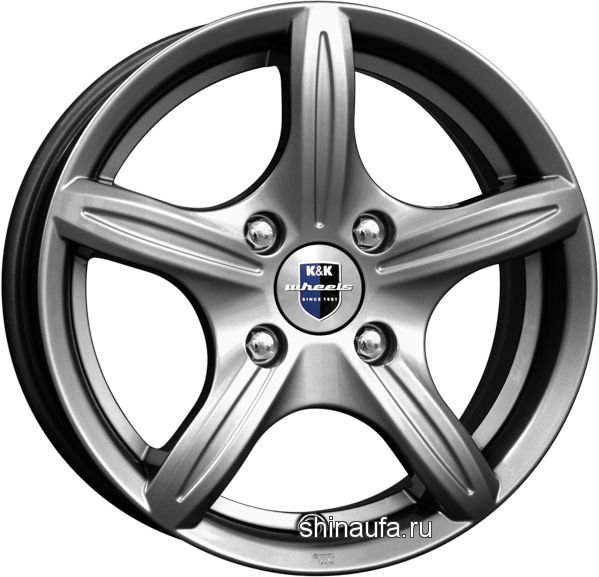 Диски КиК Мирель 6x14 4x108 ET20 65,1 Дарк Платинум - Уфимская Шинная ...