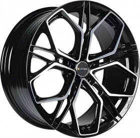 Inch FA8534 Gloss Black Machined Face