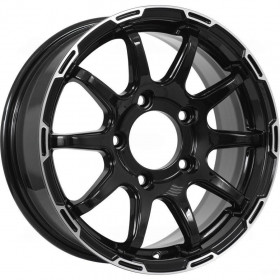 KDW KD1660 Black Front Polished