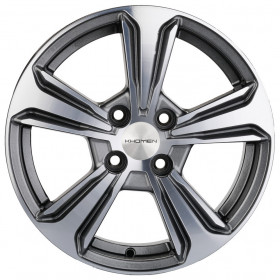Khomen Wheels KHW1502 G-Silver-FP