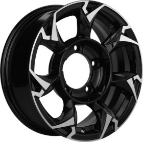 Khomen Wheels KHW1505 Black-FP