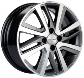 Khomen Wheels KHW1609 Gray-FP