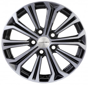 Khomen Wheels KHW1610 Black-FP