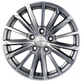 Khomen Wheels KHW1611 G-Silver-FP