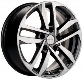 Khomen Wheels KHW1612 Gray-FP