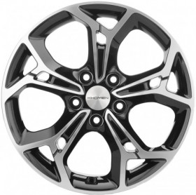 Khomen Wheels KHW1702 Black-FP