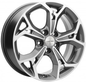Khomen Wheels KHW1702 Gray-FP