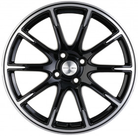 Khomen Wheels KHW1707 Black-FP