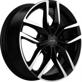 Khomen Wheels KHW1708 Black-FP