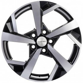 Khomen Wheels KHW1712 Black-FP