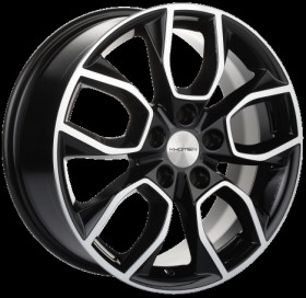 Khomen Wheels KHW1713 Black-FP