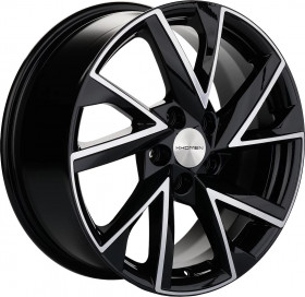 Khomen Wheels KHW1714 Black-FP