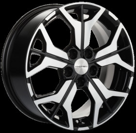 Khomen Wheels KHW1715 Black-FP