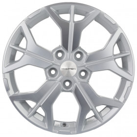 Khomen Wheels KHW1715 F-Silver-FP