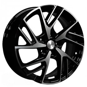Khomen Wheels KHW1722 Black-FP