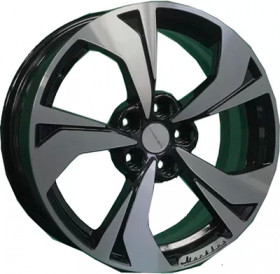 Khomen Wheels KHW1724 Black-FP