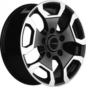 Khomen Wheels KHW1725 Black-FP