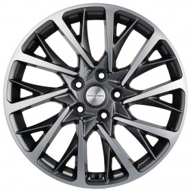 Khomen Wheels KHW1803 F-Silver-FP