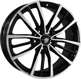 Khomen Wheels KHW1812 Black-FP
