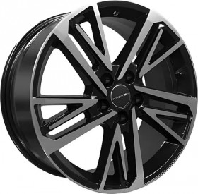 Khomen Wheels KHW1815 Black-FP