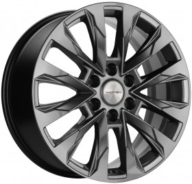 Khomen Wheels KHW2010 Dark Chrome